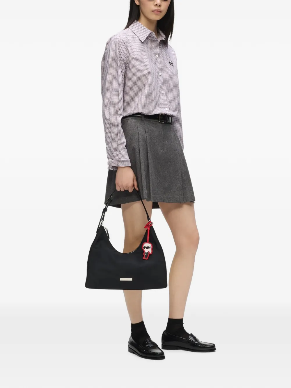 Karl Lagerfeld Ikon tas Zwart