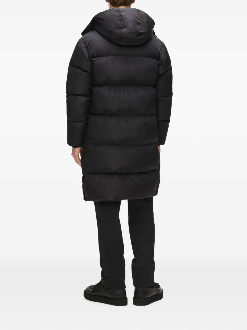 Karl Lagerfeld Donsjack met capuchon Zwart