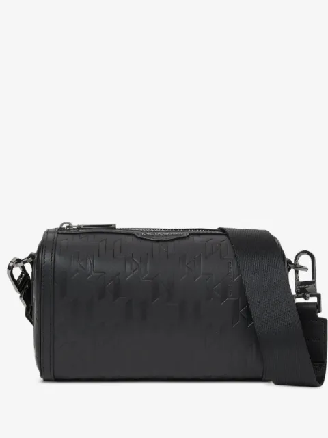 Karl Lagerfeld mini K/Loom leather barrel bag