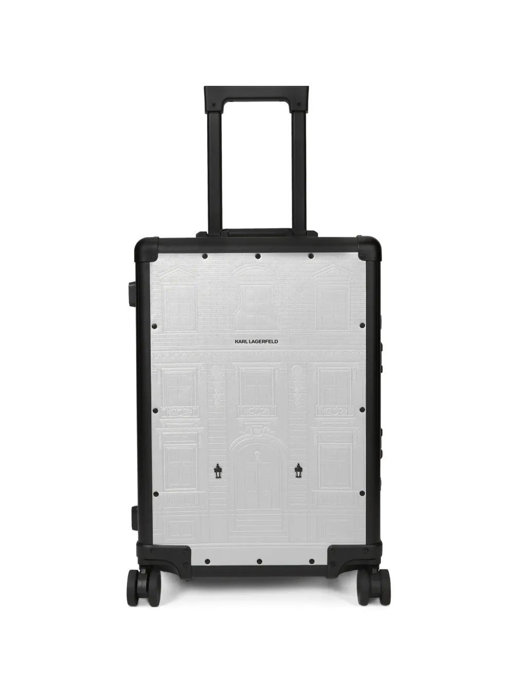 Karl Lagerfeld Rue St-Guillaume Maison trolley bag - Silver