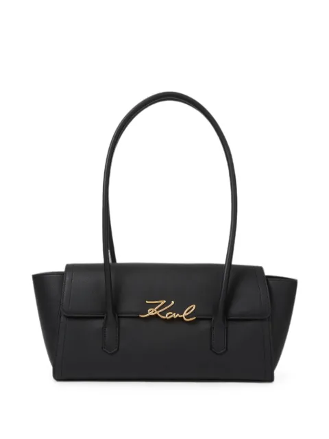 Karl Lagerfeld K/Signature elongated shoulder bag
