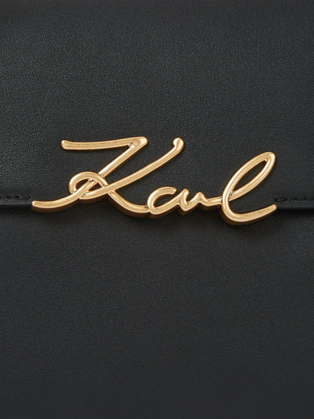 Karl Lagerfeld K Signature langwerpige schoudertas Zwart
