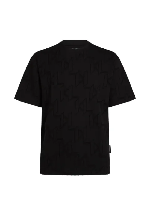 Karl Lagerfeld all-over monogram T-shirt