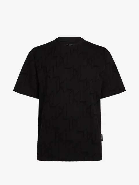 Karl Lagerfeld camiseta con monograma