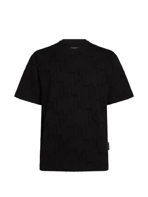 Karl Lagerfeld T-shirt med heldækkende monogram
