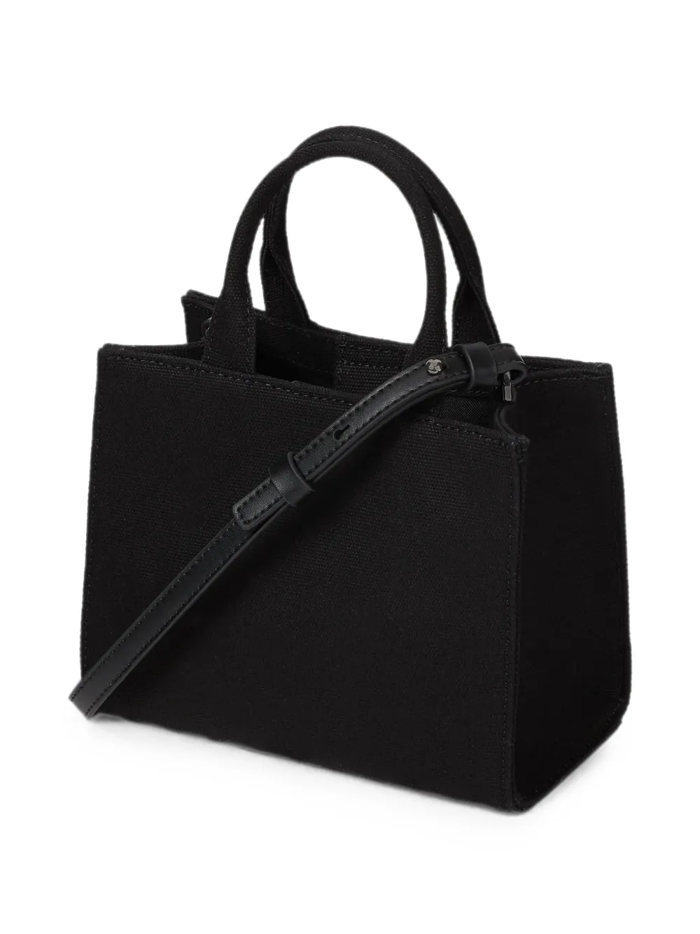 Karl Lagerfeld Rue St-Guillaume vierkante mini-shopper met stras Zwart