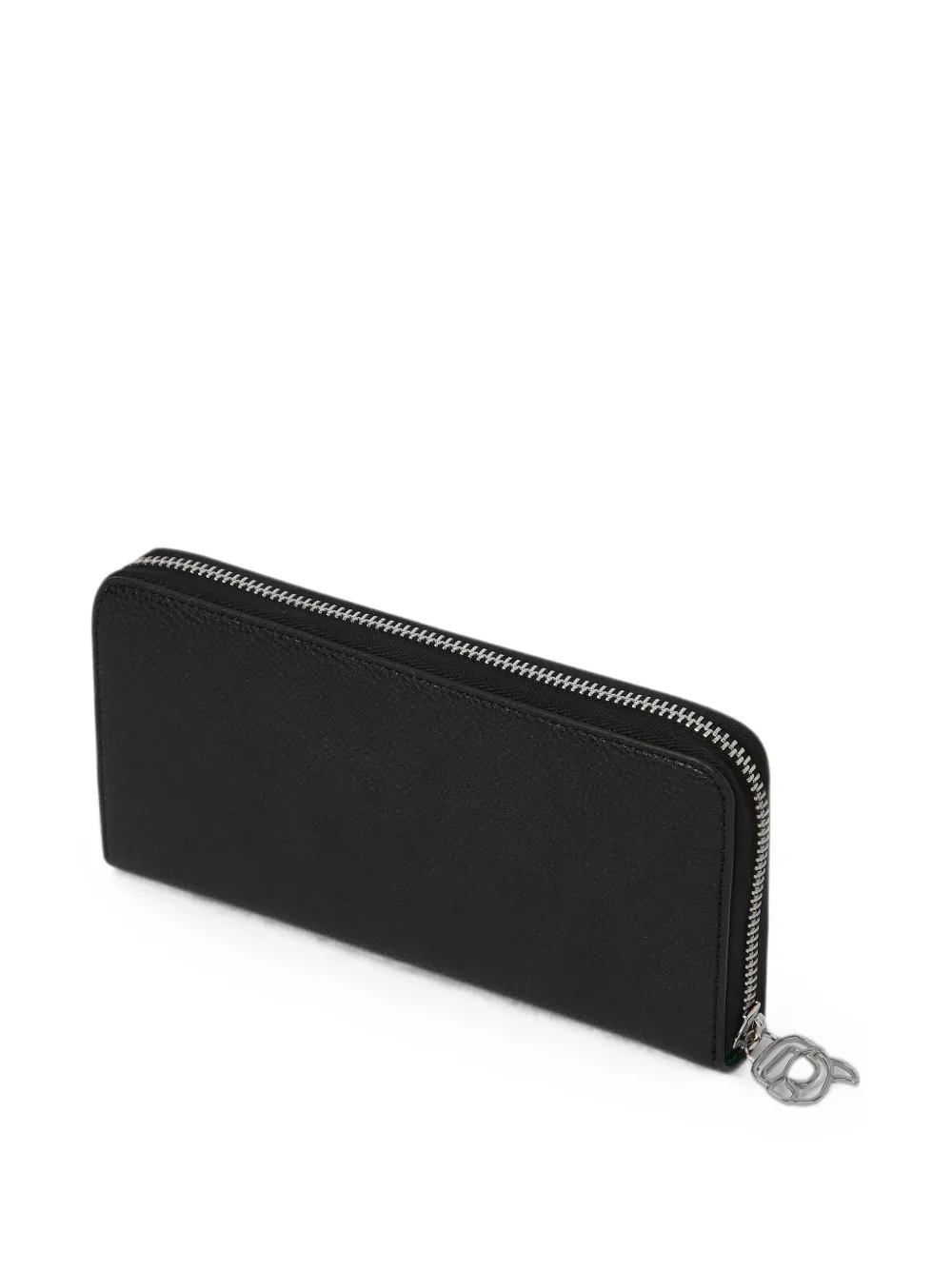 Karl Lagerfeld Ikon Pebble portemonnee Zwart