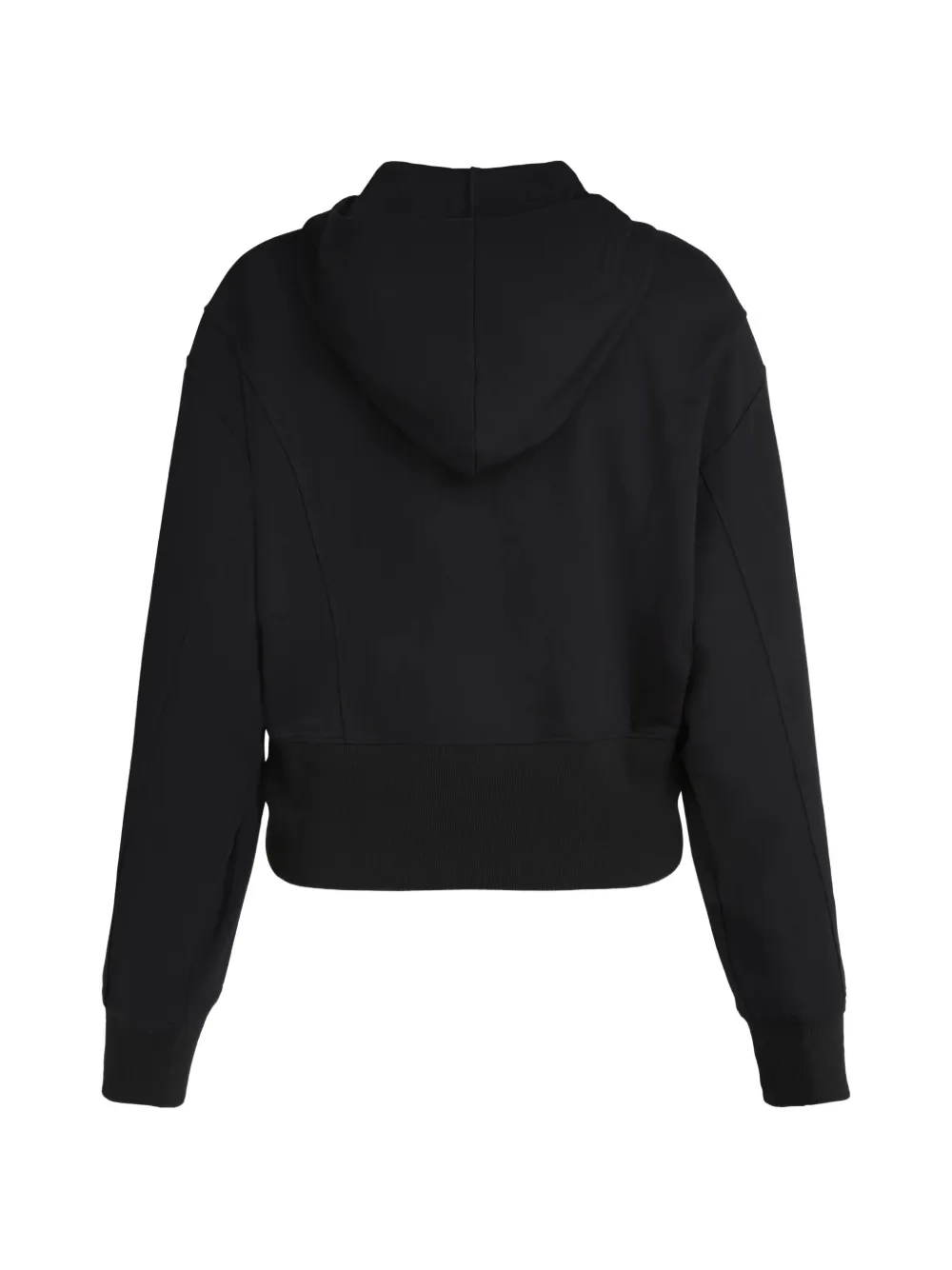 Karl Lagerfeld Jeans Milano hoodie met rits Zwart