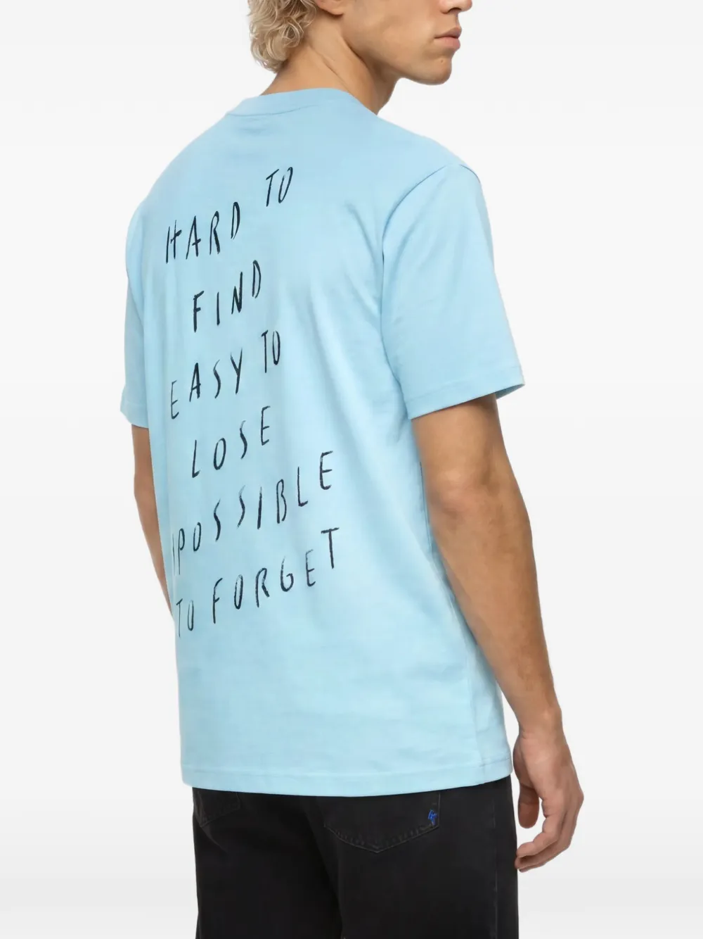 Karl Lagerfeld Jeans x Pietro Terzini T-shirt met korte mouwen Blauw