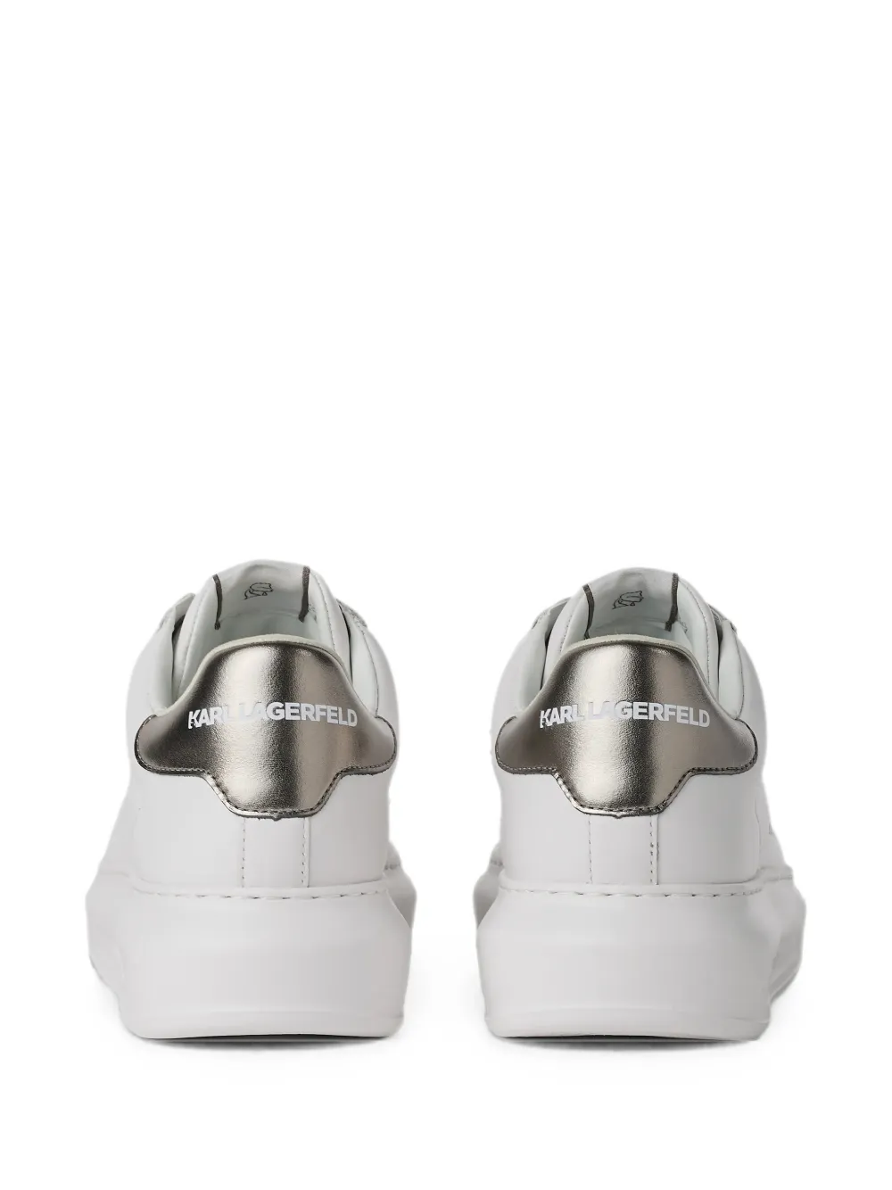 Karl Lagerfeld Kapri Maison Karl lace sneakers Wit