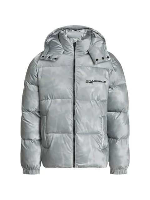 Karl Lagerfeld Jeans regular shiny puffer jacket