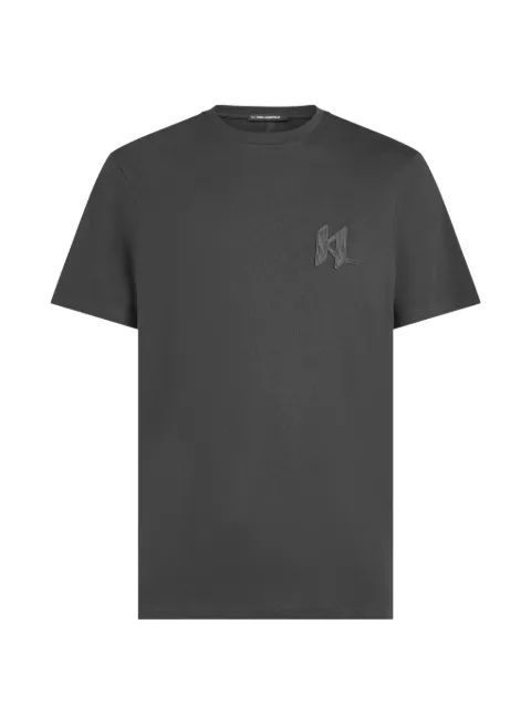 Karl Lagerfeld logo-patch T-shirt