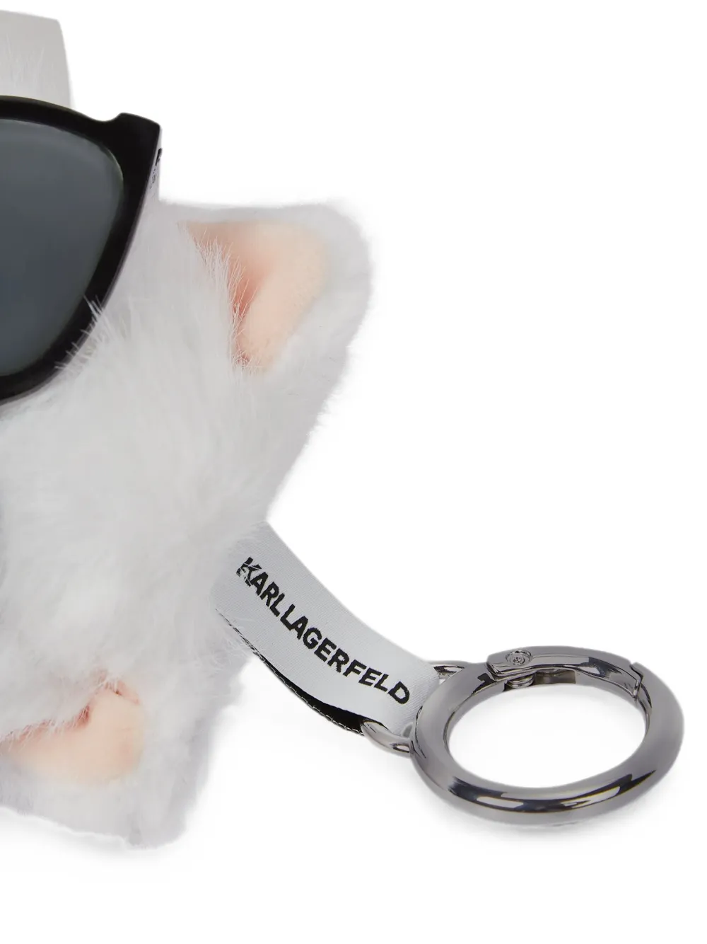 Karl Lagerfeld Ikon Choupette pluizige bedel Wit