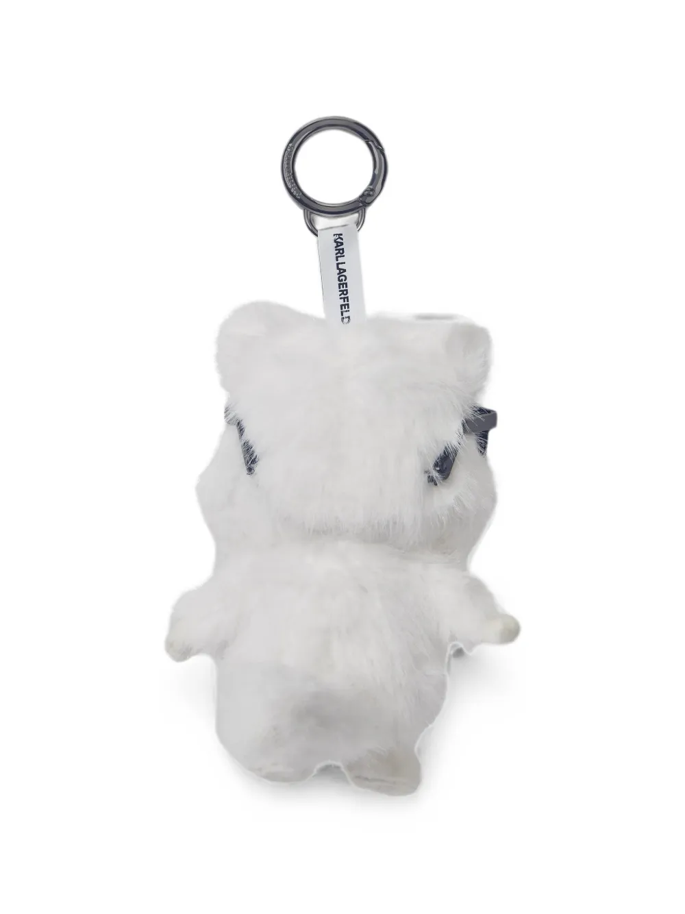 Karl Lagerfeld Ikon Choupette furry charm - Bianco