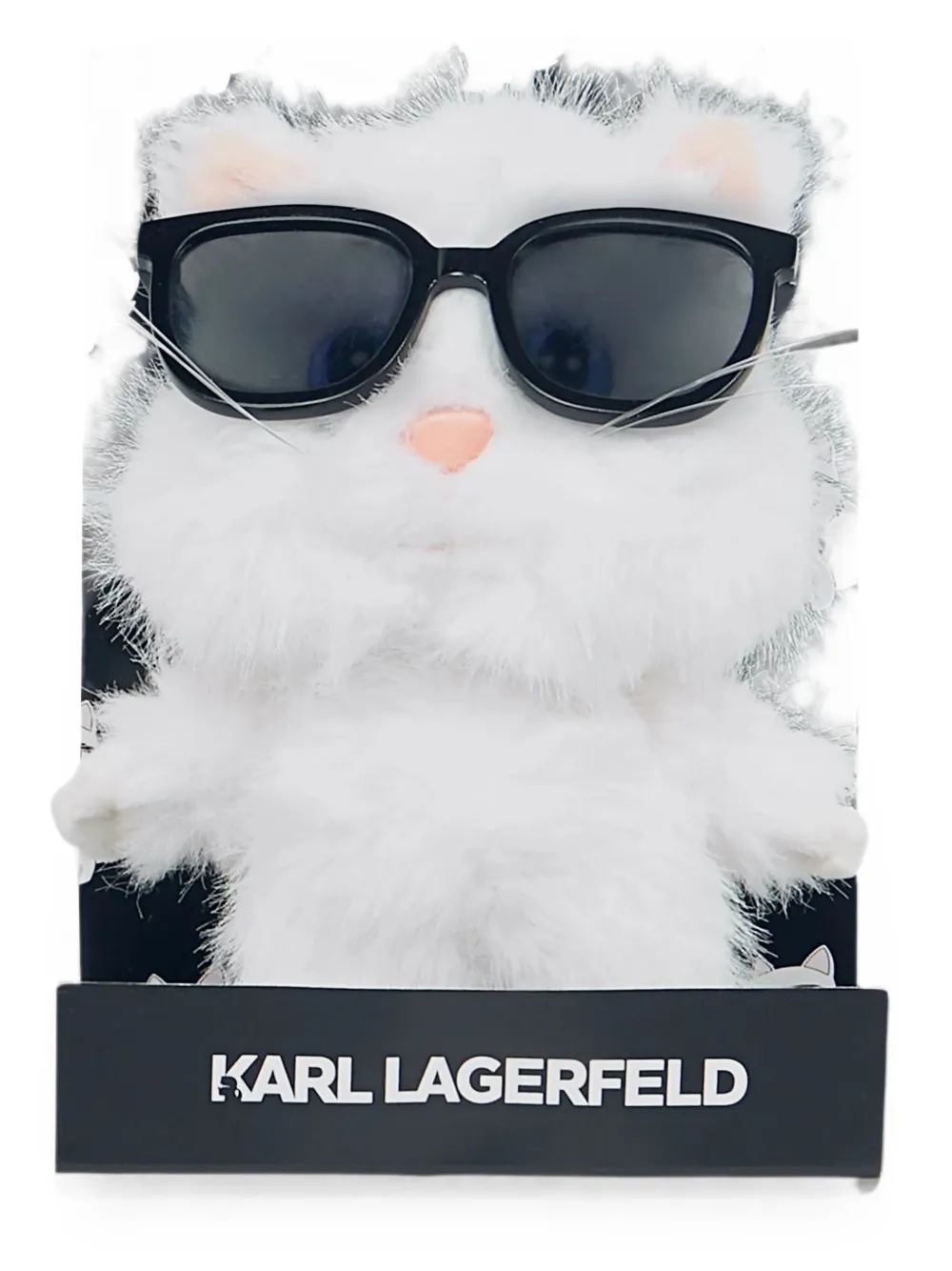 Karl Lagerfeld Ikon Choupette pluizige bedel Wit