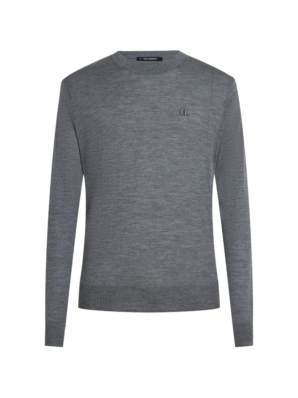 Karl Lagerfeld Pullover aus Merinowolle - Grau