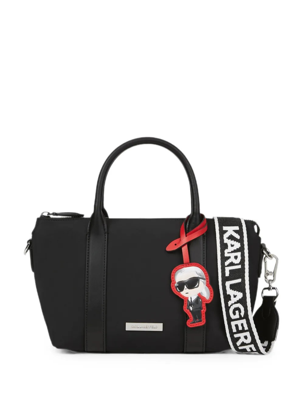 Karl Lagerfeld small Ikon tote bag - Black