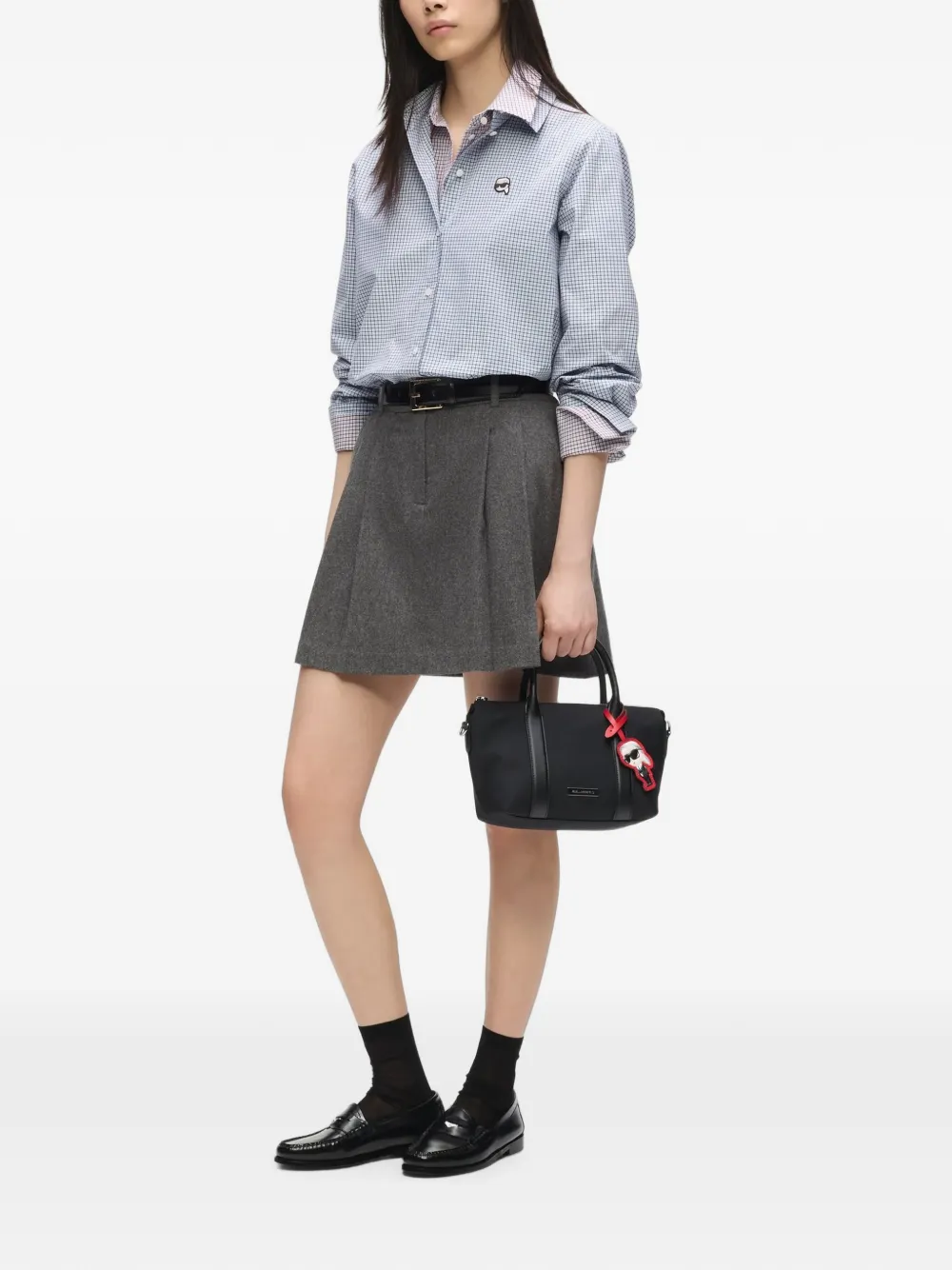Karl Lagerfeld Kleine Ikon shopper Zwart