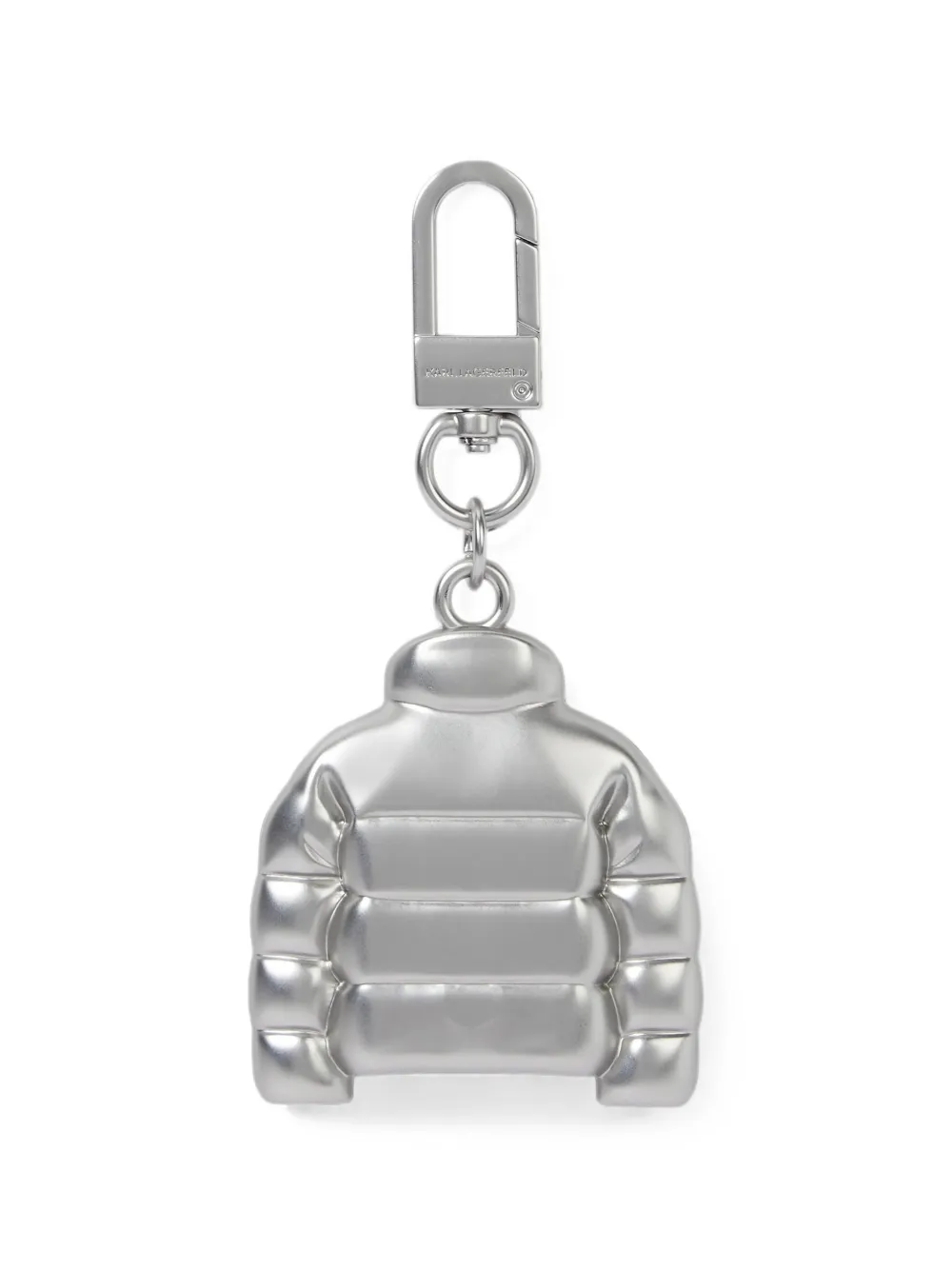 Karl Lagerfeld Sleutelhanger met logo Zilver