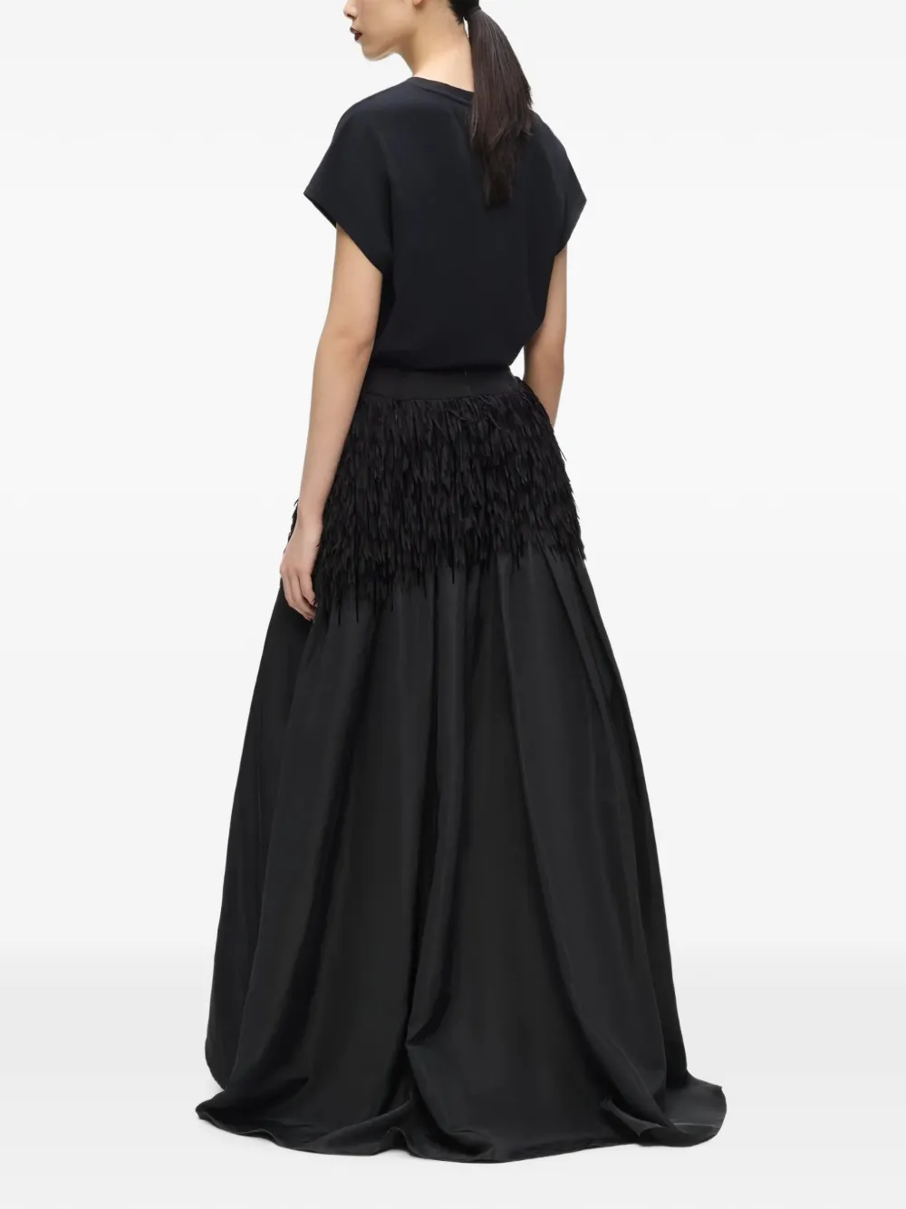 Karl Lagerfeld Karl Studio grote rok Zwart