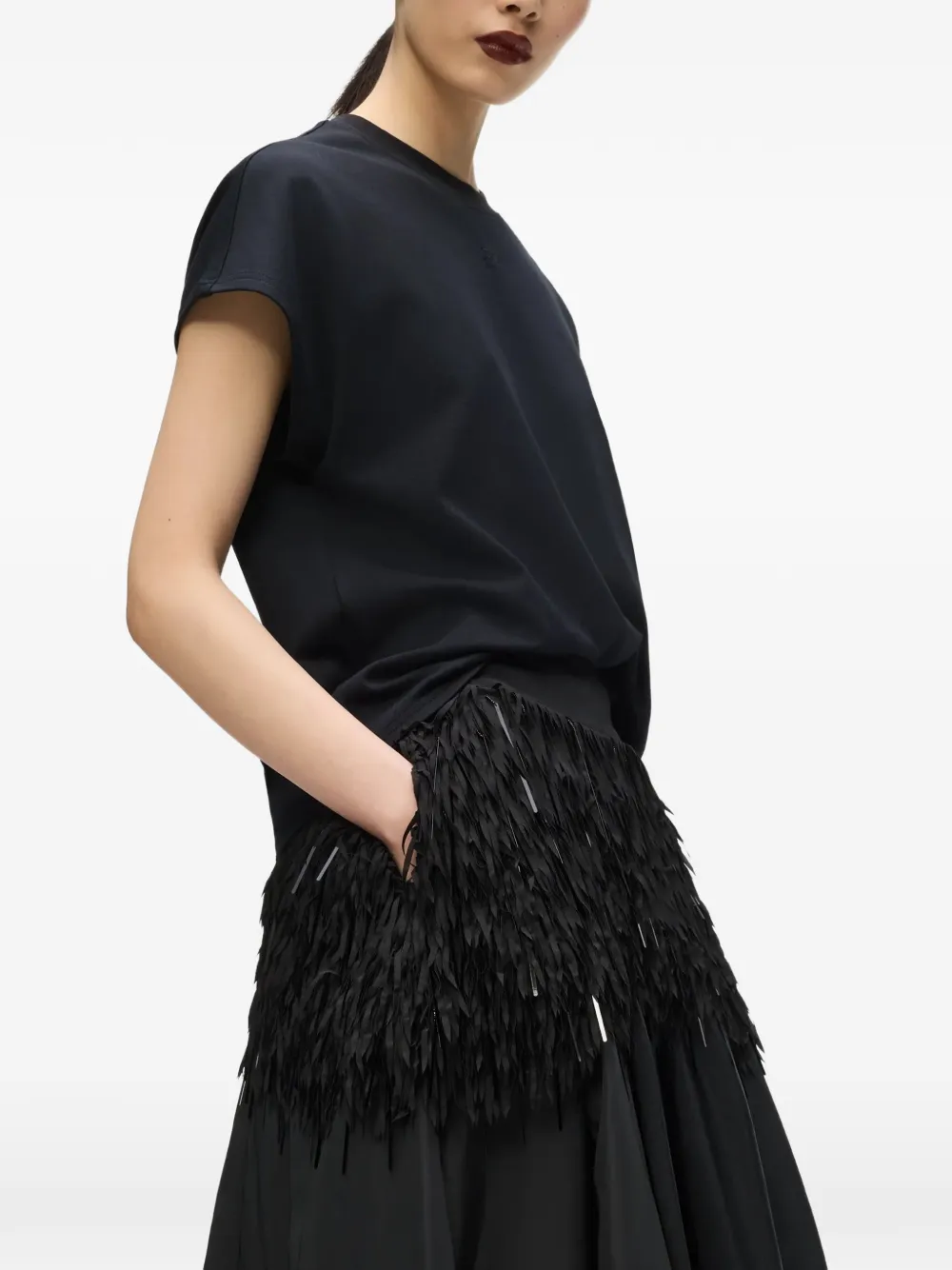 Karl Lagerfeld Karl Studio grote rok Zwart