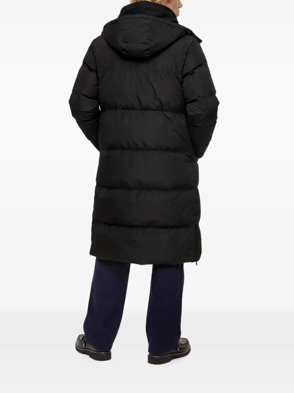 Karl Lagerfeld Jeans Jas met capuchon Zwart