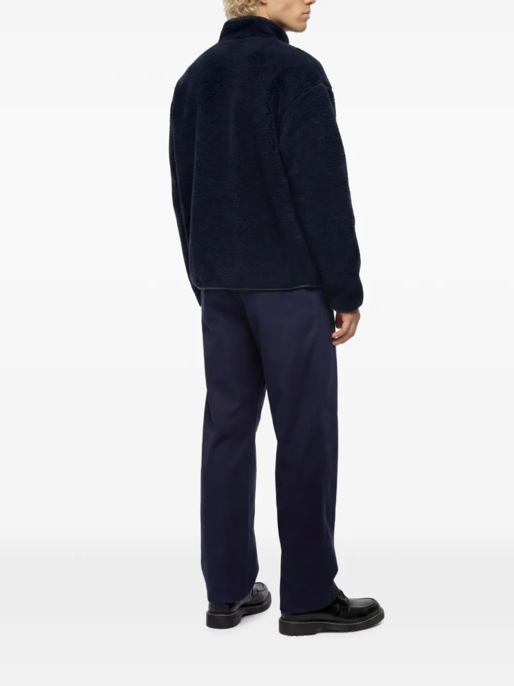 Karl Lagerfeld Jeans Ruimvallende chino Blauw
