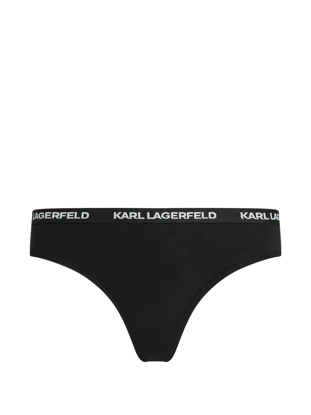Karl Lagerfeld Perizoma con logo (7 pezzi) - Nero
