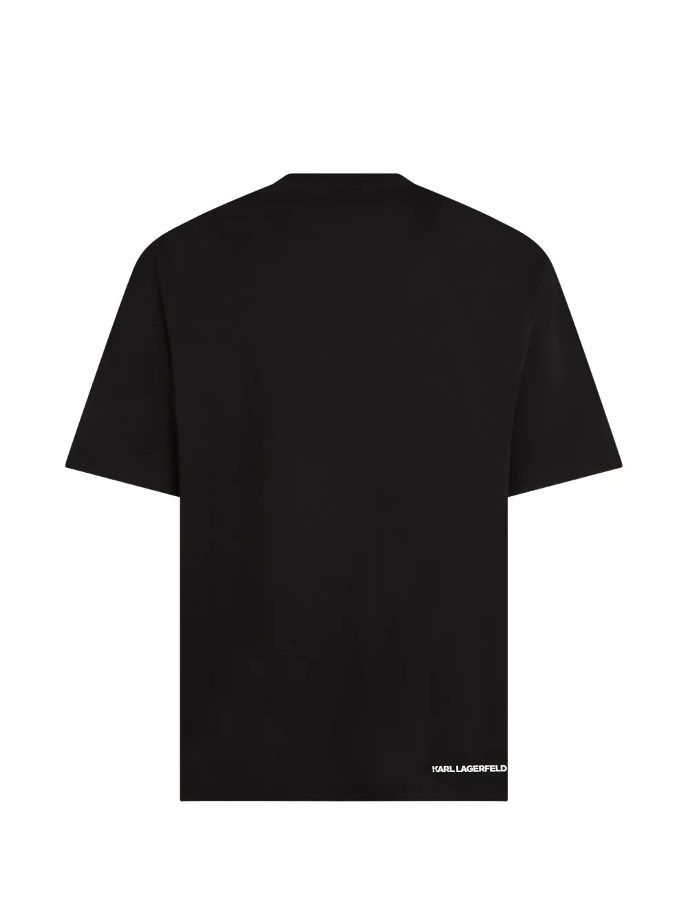 Karl Lagerfeld Après Ski Club T-shirt Zwart