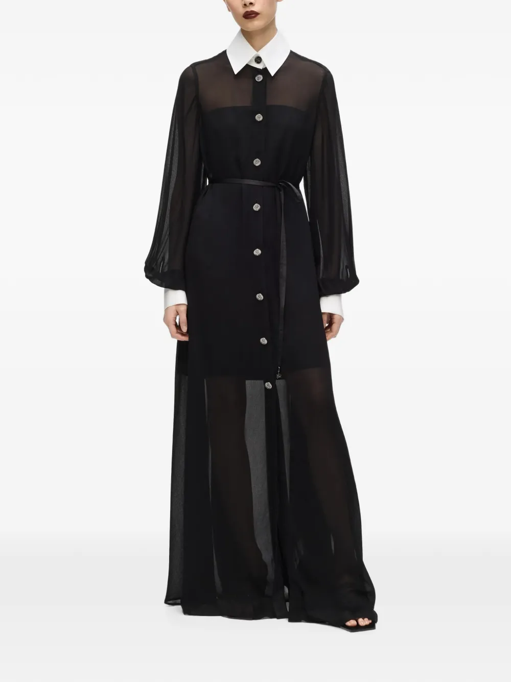 Karl Lagerfeld Karl Studio maxi-jurk Zwart