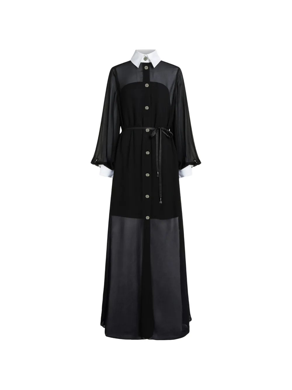 Karl Lagerfeld KL Studio georgette shirt dress
