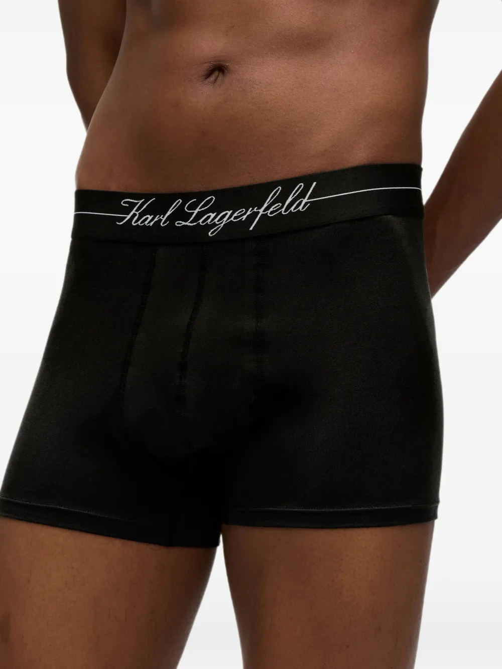 Karl Lagerfeld Drie Hotel Karl boxershorts Zwart