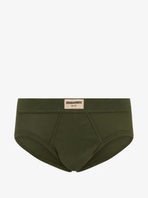 DSQUARED2 logo-detail briefs