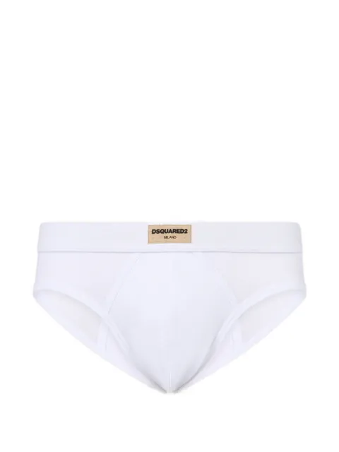 DSQUARED2 logo-embroidered briefs