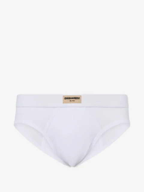 DSQUARED2 logo-embroidered briefs