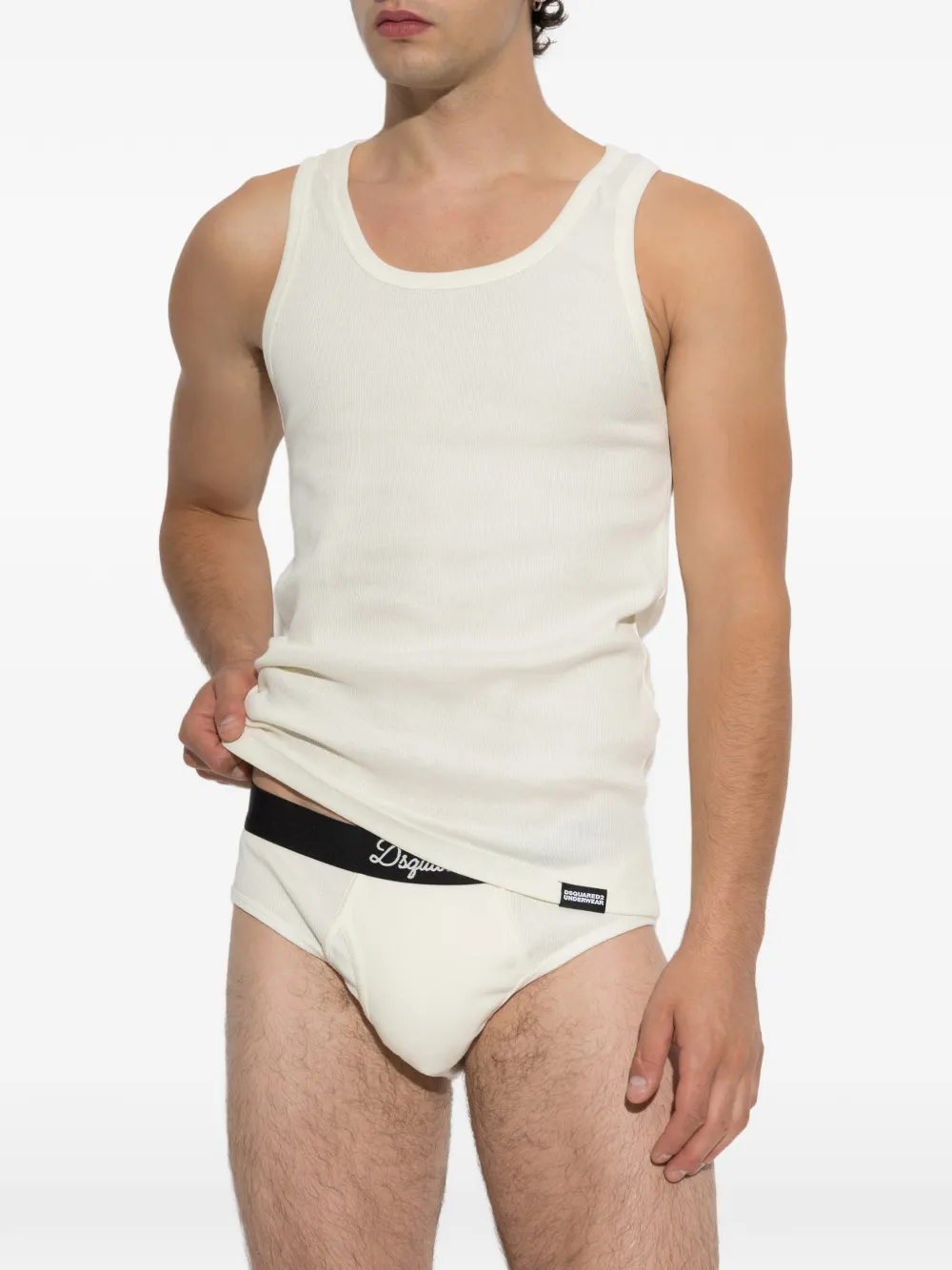 DSQUARED2 Basic tanktop Wit