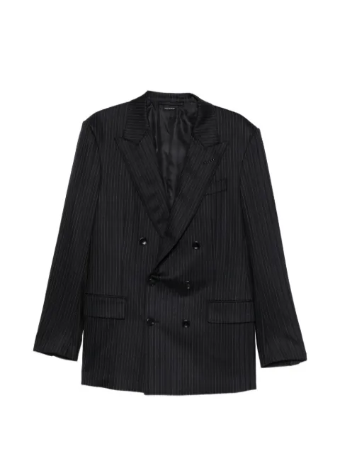 TOM FORD pinstriped double-breasted suit