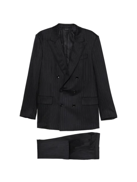 TOM FORD pinstriped double-breasted suit