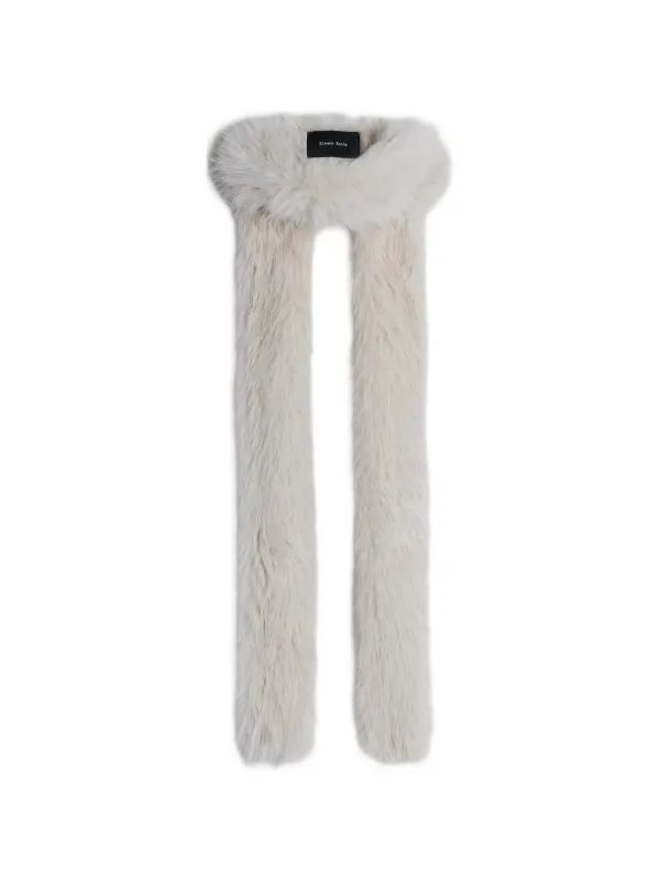 Simone Rocha Skinny Scarf in Neutrals