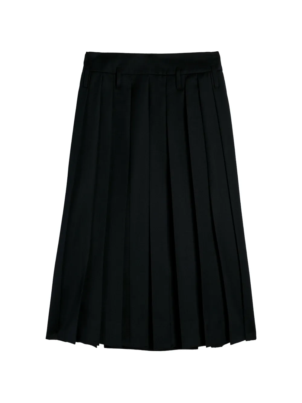 Simone Rocha Midi-kilt verfraaid met ringlets en plooien Zwart
