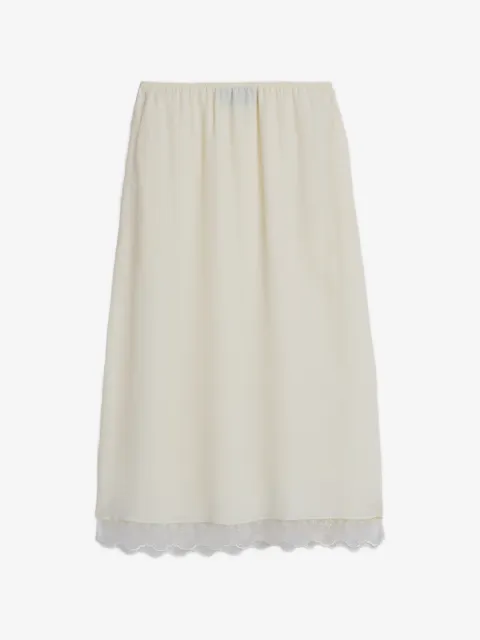 Simone Rocha Midirock mit Spitzensaum