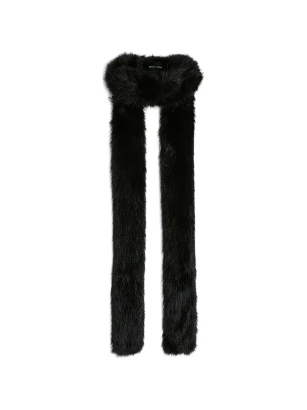 Simone Rocha Skinny Scarf in Black
