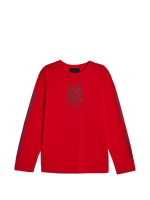 RIVINGTON ROI REBIS Membership USO long-sleeve T-shirt | Red