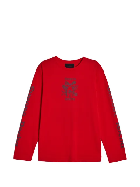 Simone Rocha logo-print long-sleeve T-shirt