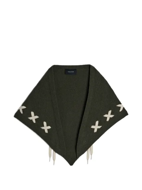 Simone Rocha lace-up neckerchief