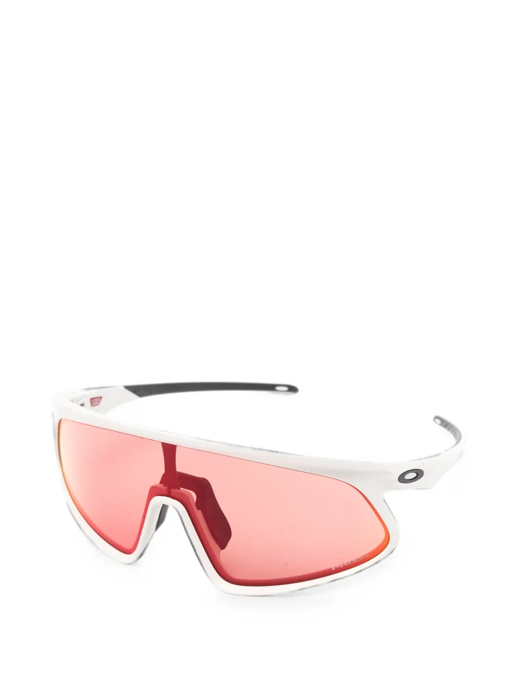 Oakley Zonnebril met geometrisch montuur Wit