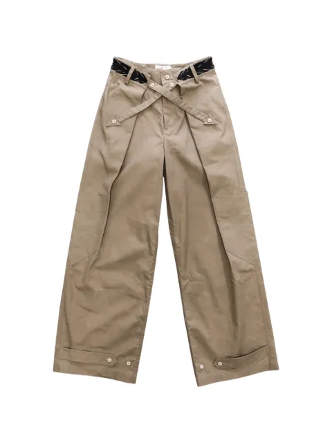Oscar Ouyang Cross Arrow trousers