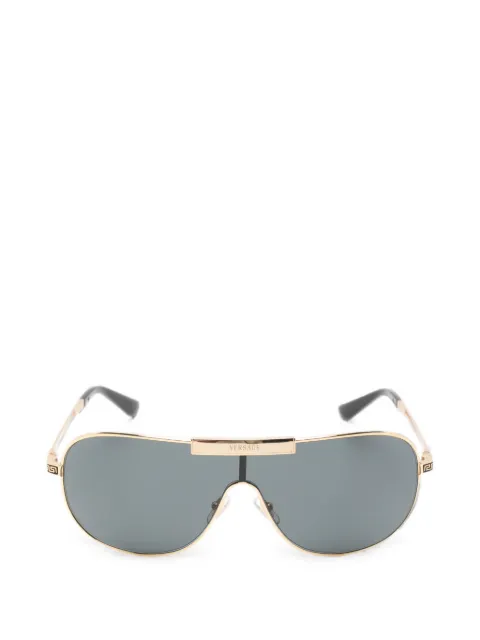 Versace Eyewear Greca Flow Mask pilot-frame sunglasses