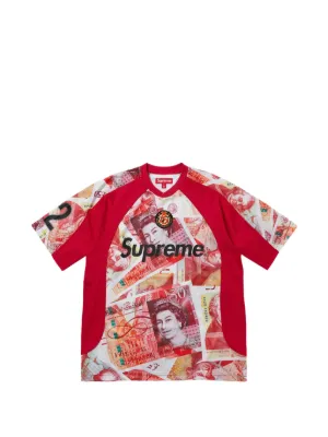 Supreme Pounds Soccer Jersey | Purple | FARFETCH