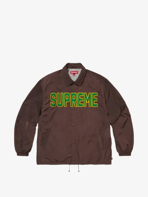 Supreme press-stud-fastening jacket